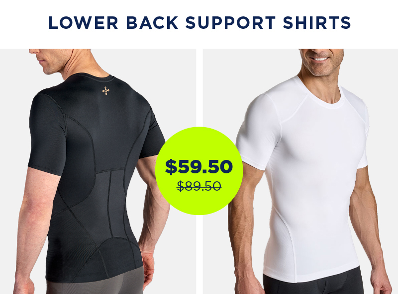 Men's Lower Back Support Shirt