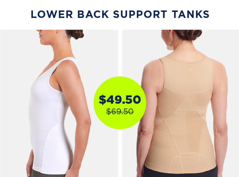 Women's Lower Back Support Tank