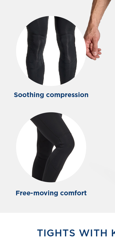 Men's Tights with Knee Support