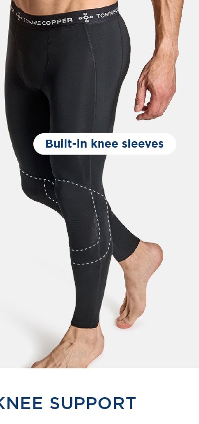 Men's Tights with Knee Support