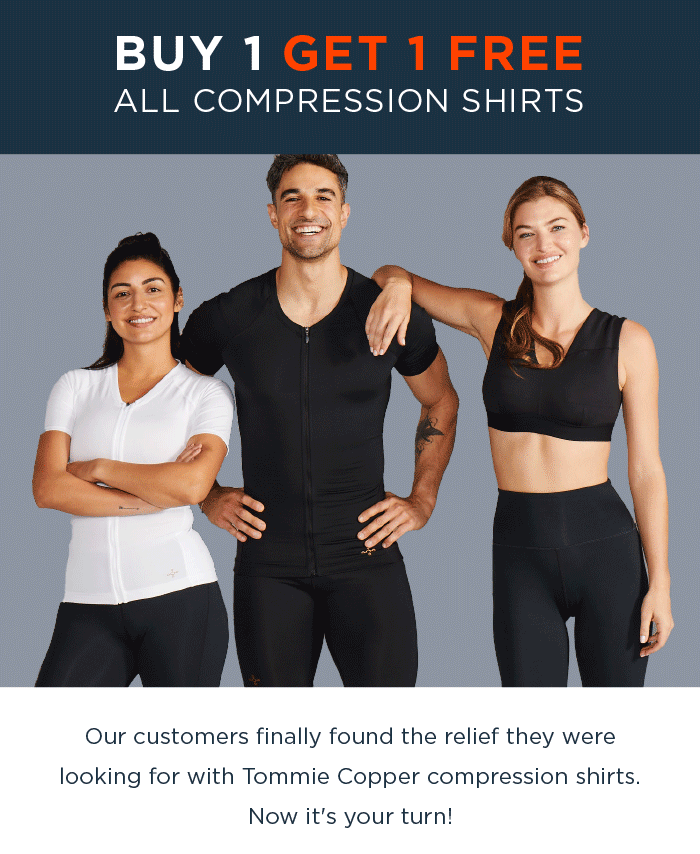 BUY 1 GET 1 FREE ALL COMPRESSION SHIRTS
