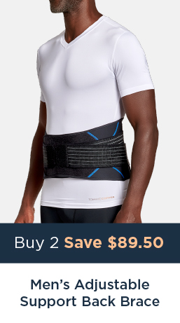 MEN'S ADJUSTABLE SUPPORT BACK BRACE