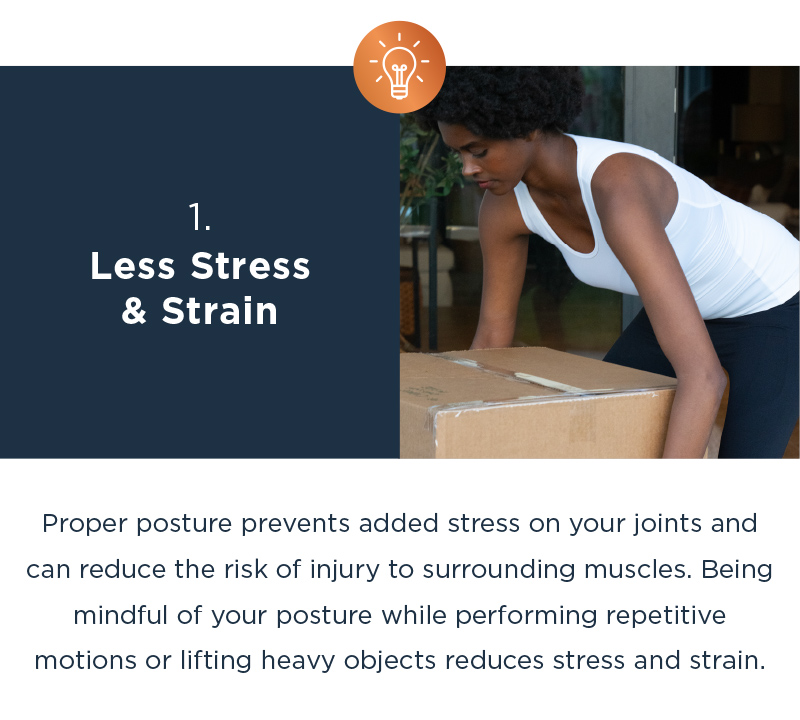 1. LESS STRESS & STRAIN