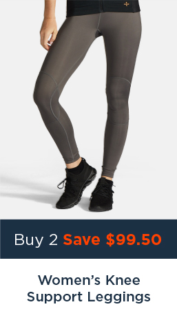 WOMEN'S KNEE SUPPORT LEGGINGS