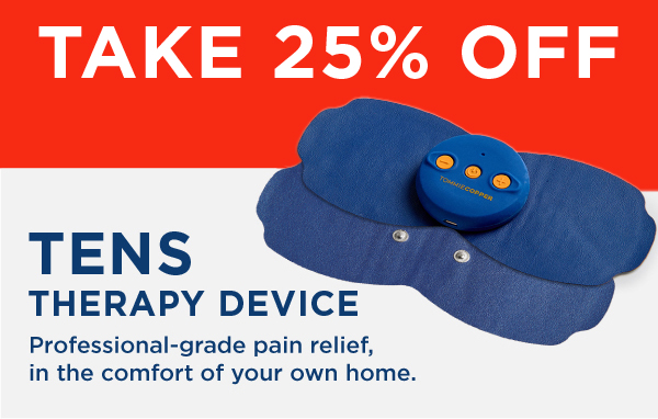 25% Off TENS Therapy Device