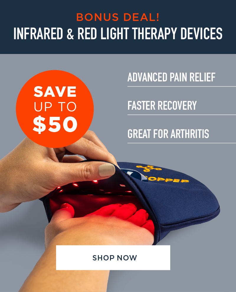 BONUS DEAL! INFRARED & RED LIGHT THERAPY DEVICES SHOP NOW