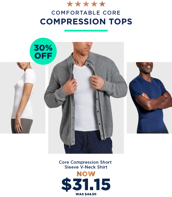 Core & Performance Tops & Bottoms 30% Off