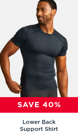 SAVE 40% LOWER BACK SUPPORT SHIRT