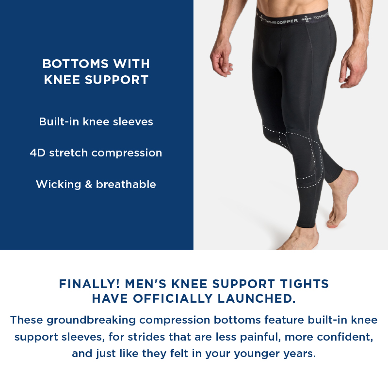 Men's Tights with Knee Support