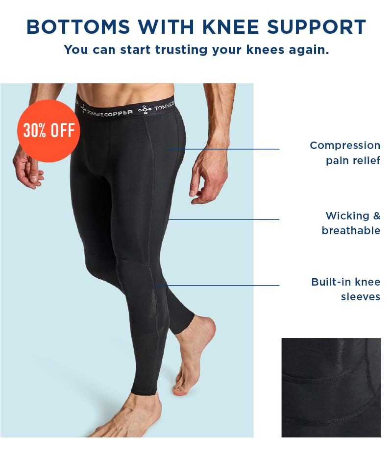 Men's Tights with Knee Support