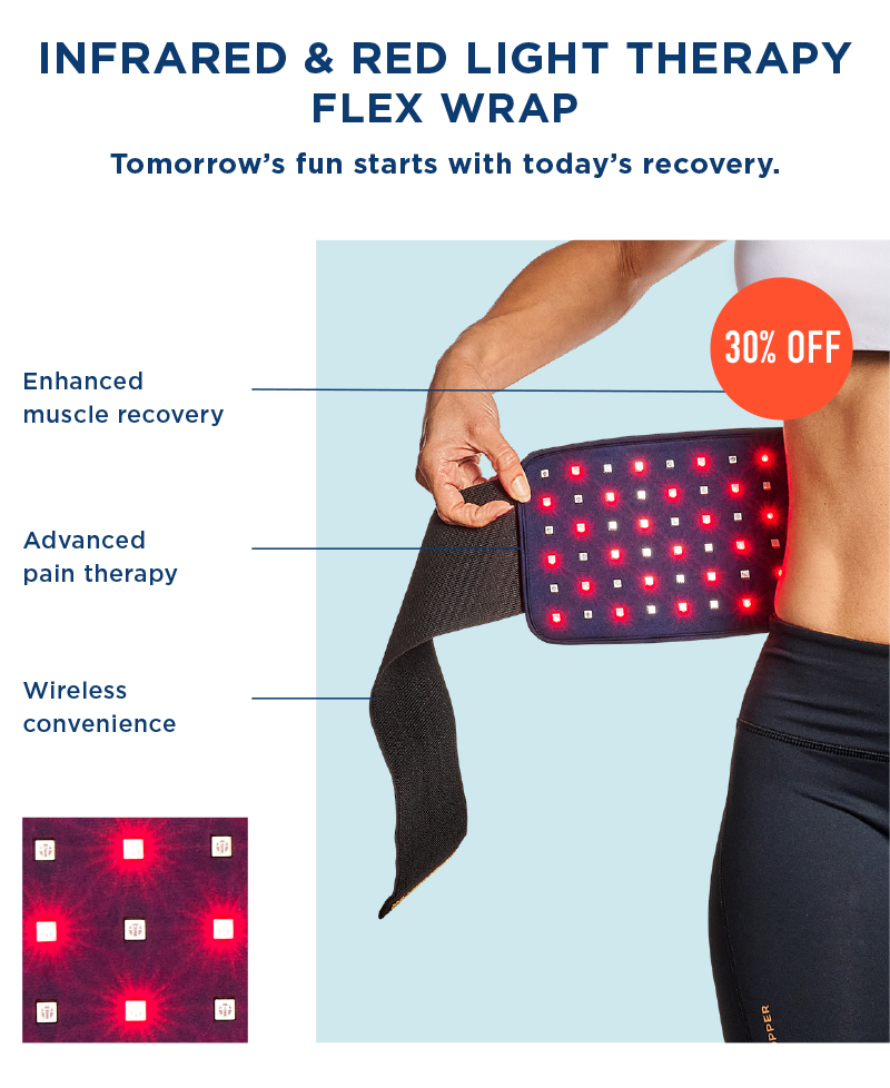 Pro-Grade Infrared & Red Light Therapy Flex Wrap