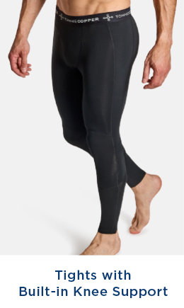 Men's Tights with Knee Support