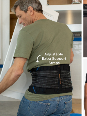 Men's Pro-Grade Adjustable Support Back Brace