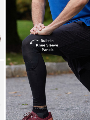 Men's Tights with Knee Support