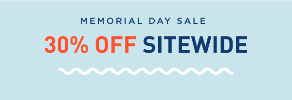 30% Off Sitewide