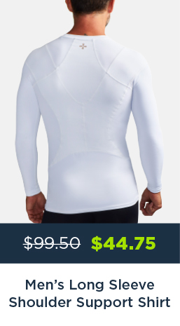 MEN'S LONG SLEEVE SHOULDER SUPPORT SHIRT