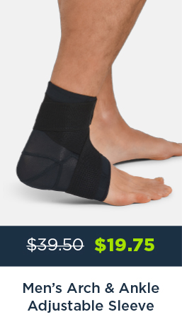 MEN'S ARCH AND ANKLE ADJUSTABLE SLEEVE