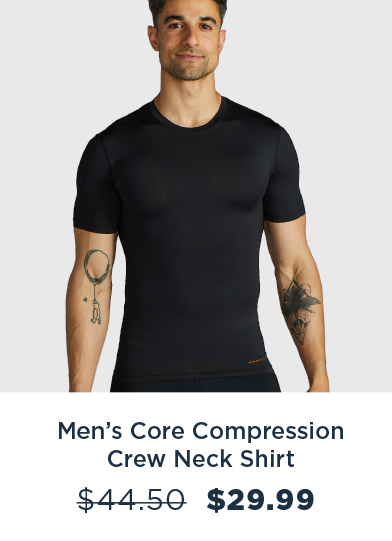 MEN'S CORE COMPRESSION CREW NECK SHIRT