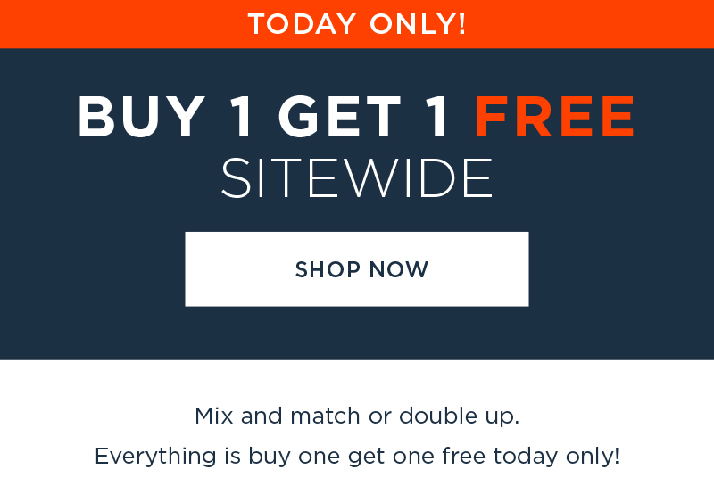 THE BOGO SITEWIDE SALE SHOP NOW