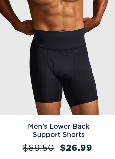 MEN'S LOWER BACK SUPPORT SHORTS