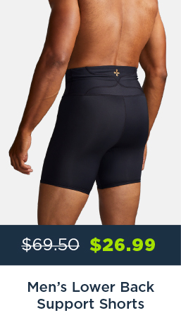 MEN'S LOWER BACK SUPPORT SHORTS