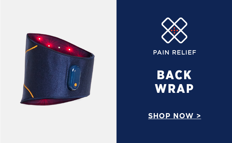 Pro-Grade Infrared & Red Light Therapy Back Wrap