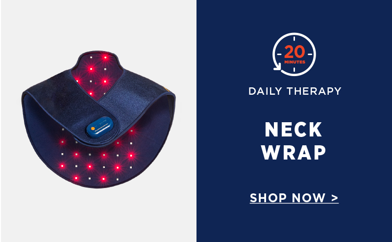 Pro-Grade Infrared & Red Light Therapy Neck Wrap