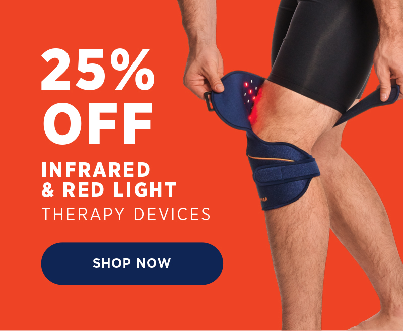 25% Off Infrared & Red Light Therapy Devices