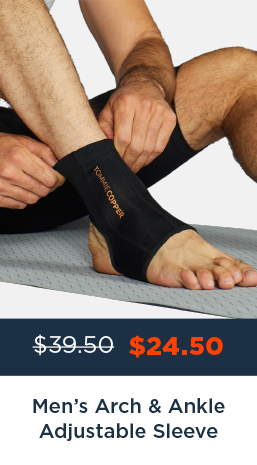 MEN'S ARCH AND ANKLE ADJUSTABLE SLEEVE