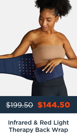 INFRARED & RED LIGHT THERAPY BACK WRAP