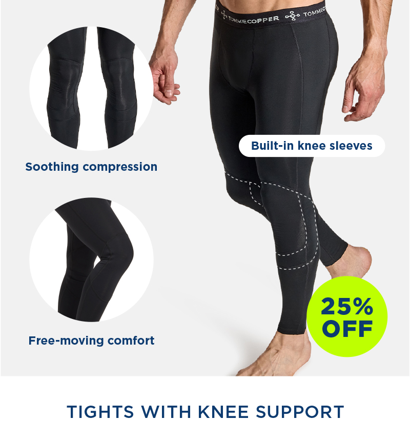 Men's Tights with Knee Support