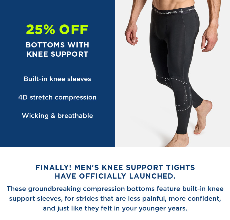 Men's Tights with Knee Support