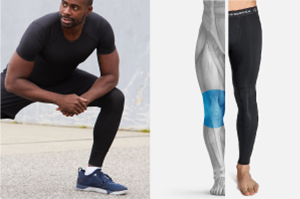 Men's Tights with Knee Support