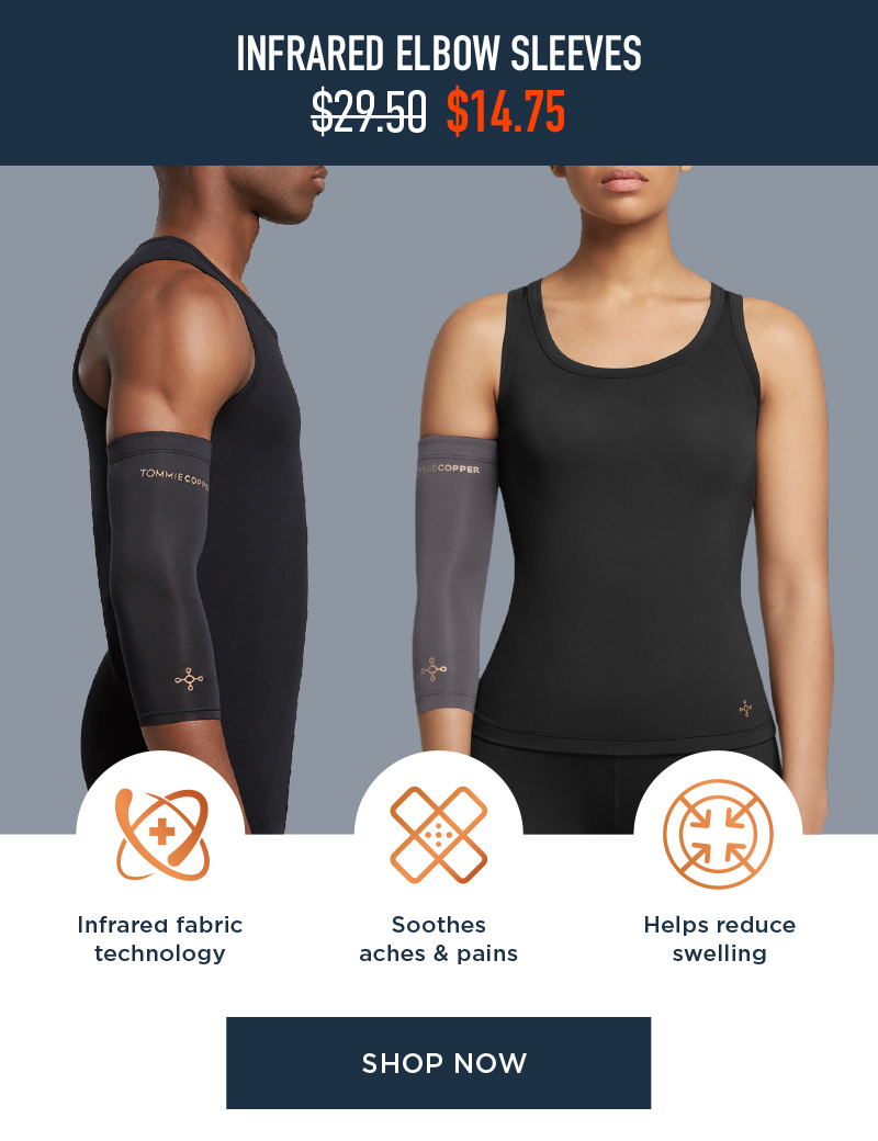 INFRARED ELBOW SLEEVES SHOP NOW