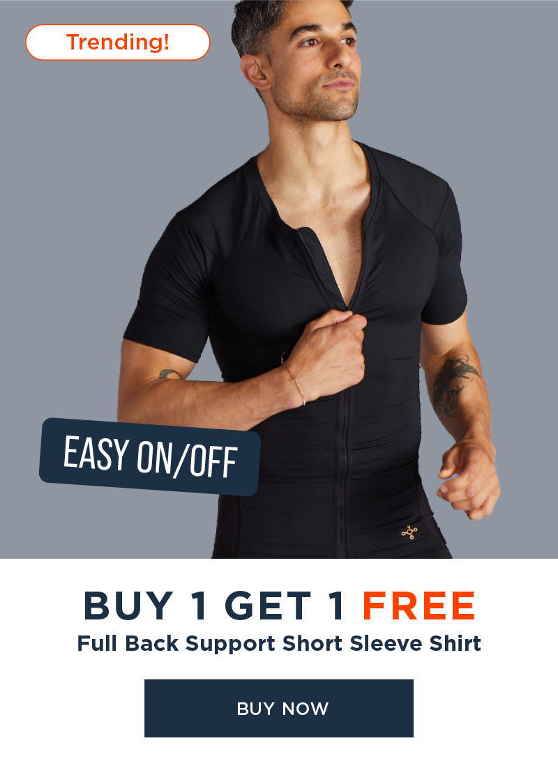 BUY 1 GET 1 FREE FULL BACK SUPPORT SHORT SLEEVE SHIRT BUY NOW