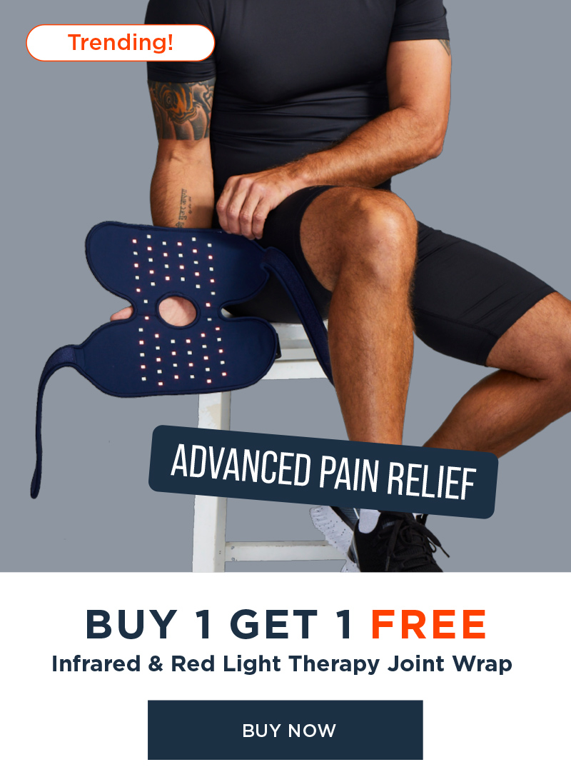 BUY 1 GET 1 FREE INFRARED & RED LIGHT THERAPY JOINT WRAP