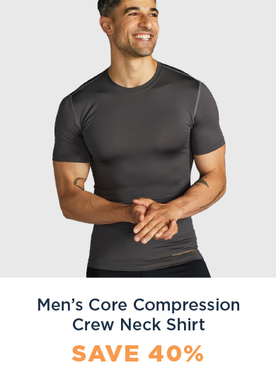 MEN'S CORE COMPRESSION CREW NECK SHIRT