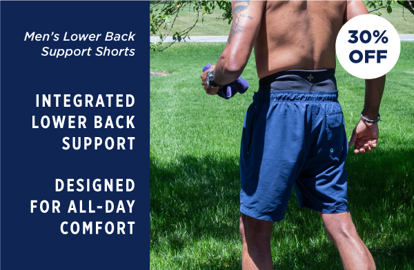 Men's Pro-Grade Lower Back Support Undershorts