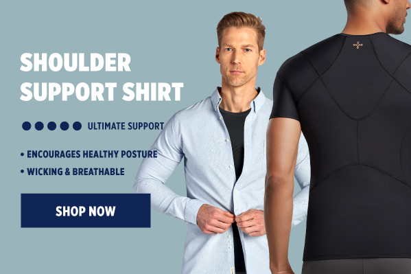 Men's Pro-Grade Short Sleeve Shoulder Support Shirt