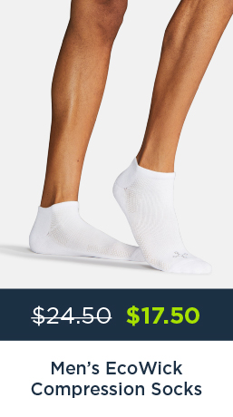 MEN'S ECOWICK COMPRESSION SOCKS