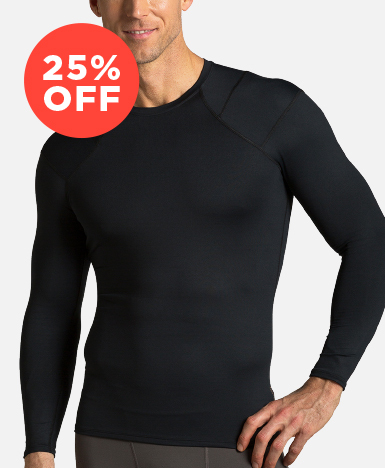 Men's Pro-Grade Long Sleeve Shoulder Support Shirt