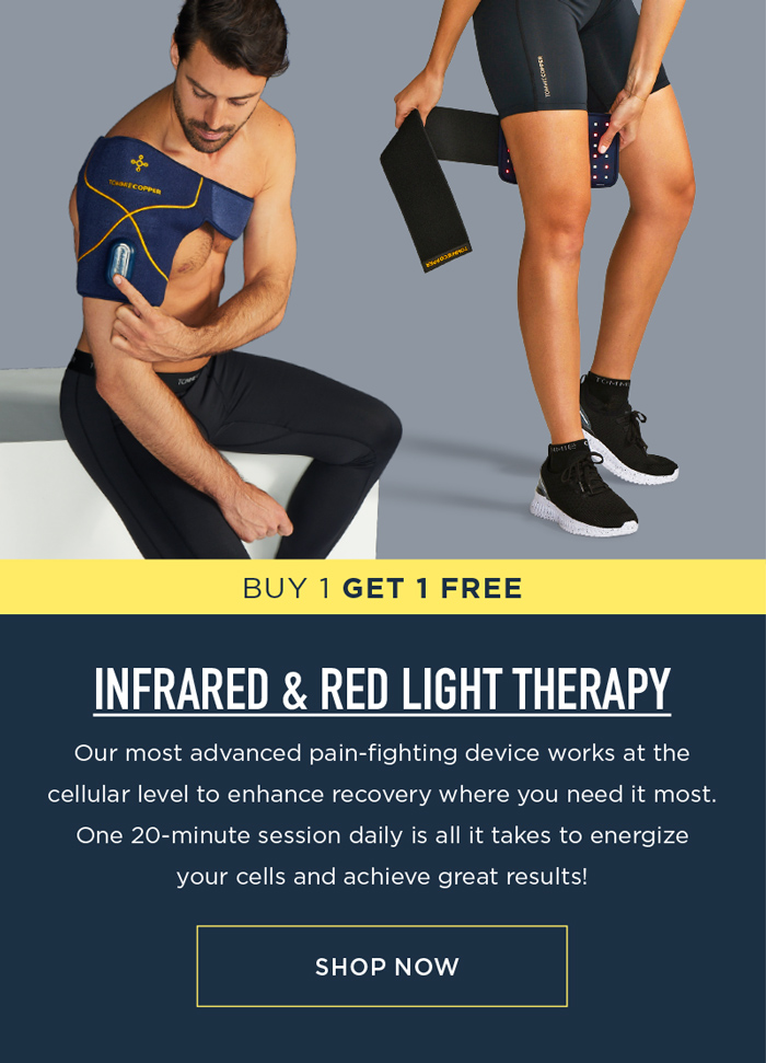 BUY 1 GET 1 FREE INFRARED & RED LIGHT THERAPY SHOP NOW