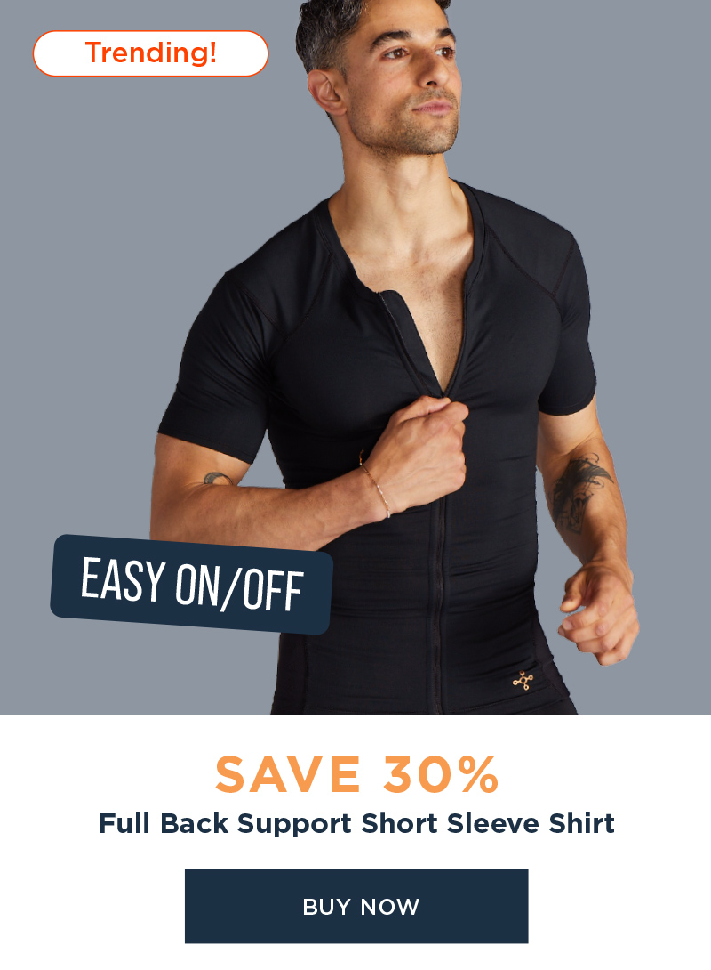SAVE 30% FULL BACK SUPPORT SHORT SLEEVE SHIRT BUY NOW