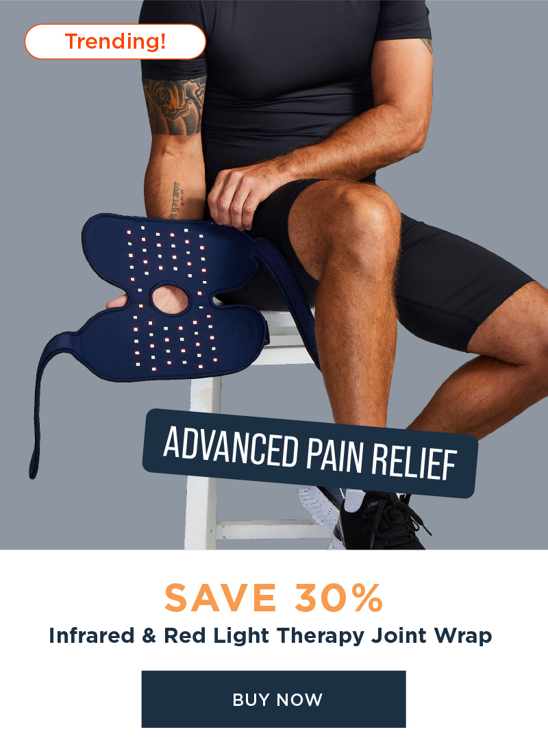 SAVE 30% INFRARED & RED LIGHT THERAPY JOINT WRAP