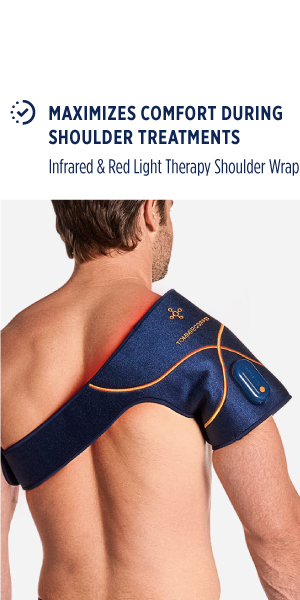 Pro-Grade Infrared & Red Light Therapy Shoulder Wrap