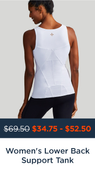 WOMEN'S LOWER BACK SUPPORT TANK