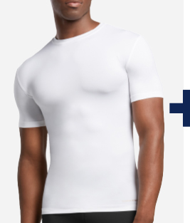 Men's Core Compression Short Sleeve Crew Neck Shirt