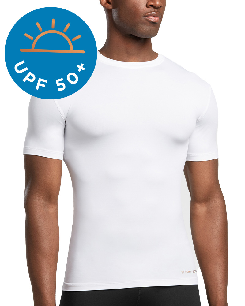 Men's Core Compression Short Sleeve Crew Neck Shirt