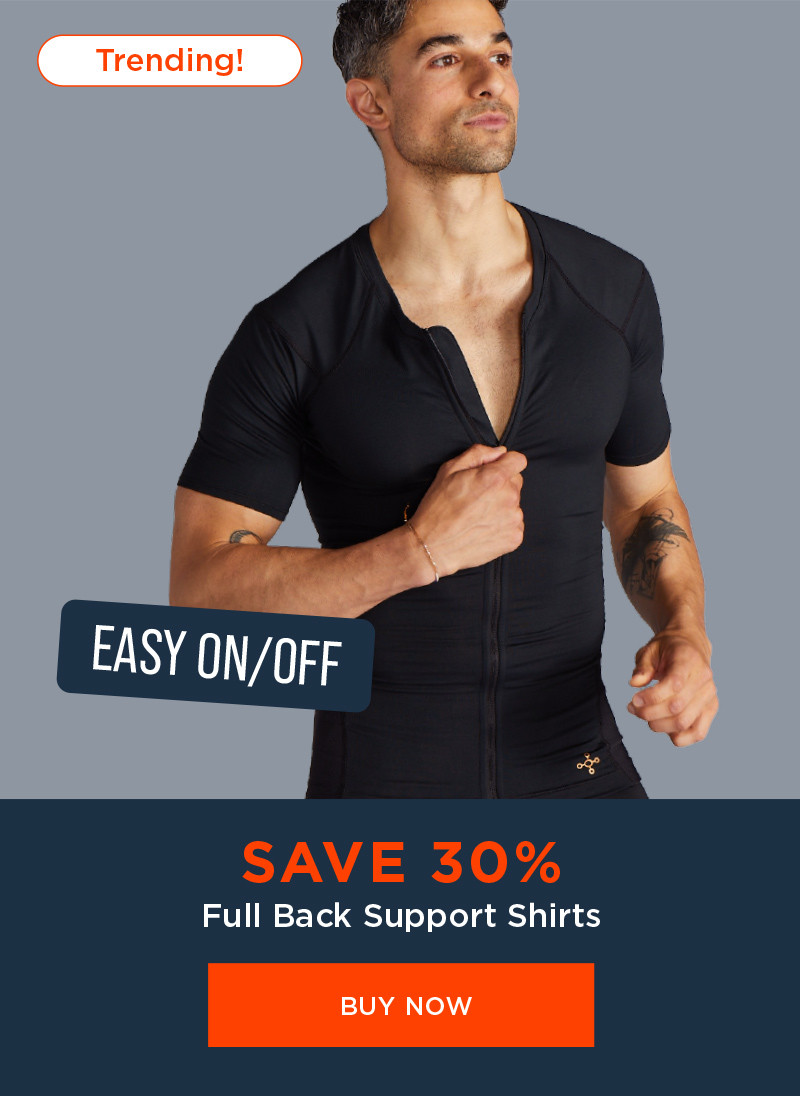 SAVE 30% FULL BACK SUPPORT SHORT SLEEVE SHIRT BUY NOW