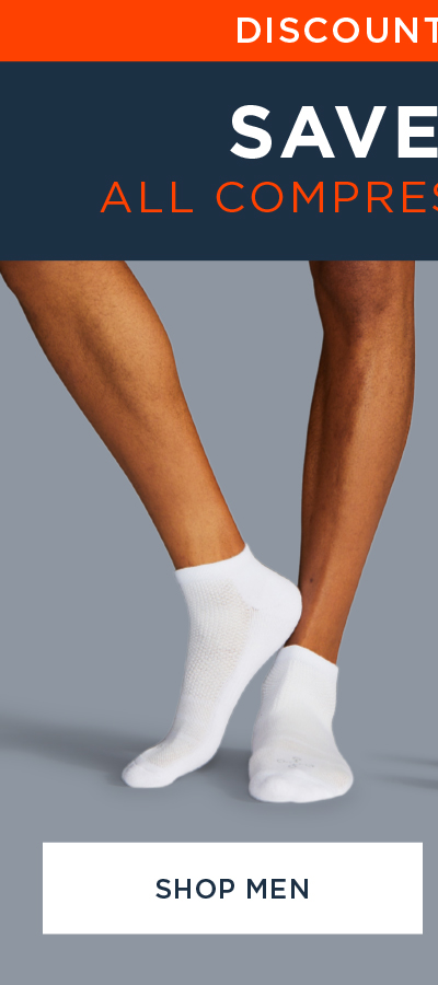 DISCOUNT DOUBLE! SAVE 60% ALL COMPRESSION SOCKS SHOP MEN